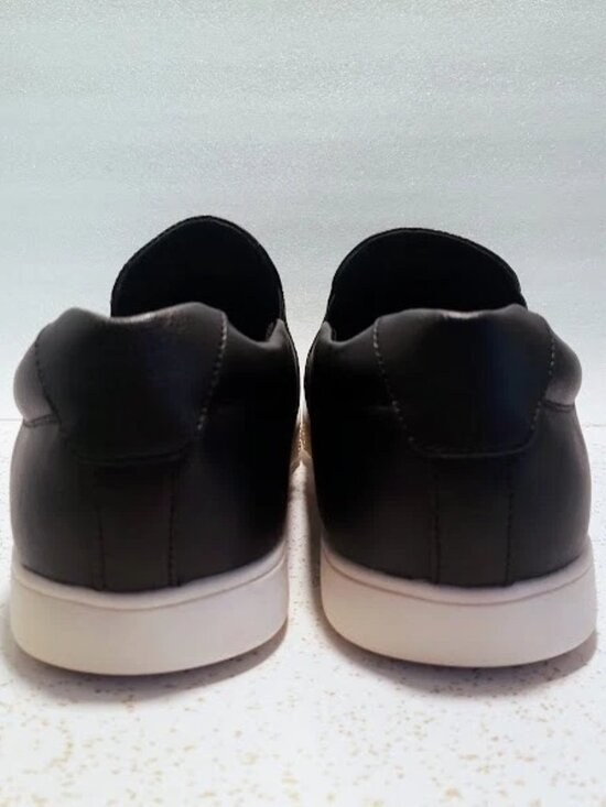 Jousen Milan Men\'s Slip-On Retro Style Black Sneakers Size 11.5 main image 8